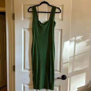 Green reformation dress
